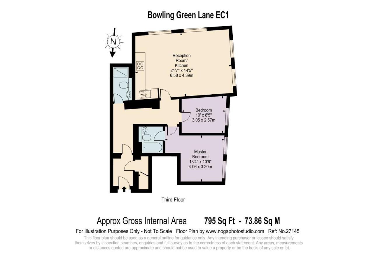 Mulberry Flat 6 - Two Bedroom 3Rd Floor By City Living Londra Exterior foto